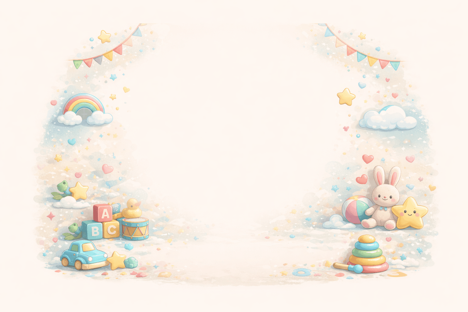 Décoration d'arrière-plan ludique